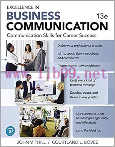 (PDF)Excellence in Business Communication