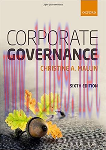 (PDF)Corporate Governance 6th Edition by Christine Mallin