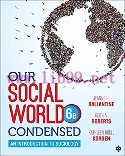 (PDF)Our Social World: Condensed: An Introduction to Sociology (NULL)