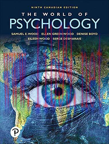 [PDF]The World of Psychology, 9th Canadian Edition