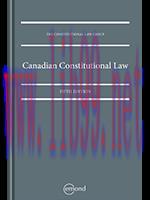 [PDF]Canadian Constitutional Law 5th Edition