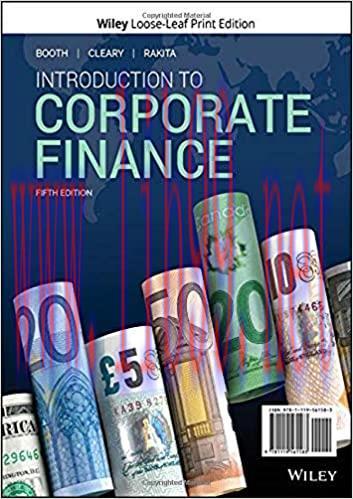 [PDF]Introduction to Corporate Finance 5th Edition [Laurence Booth]
