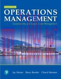 [PDF]Operations Management Sustainability and Supply Chain Management 13th Edition [Jay Heizer]