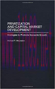 (PDF)Privatization and Capital Market Development: Strategies to Promote Economic Growth