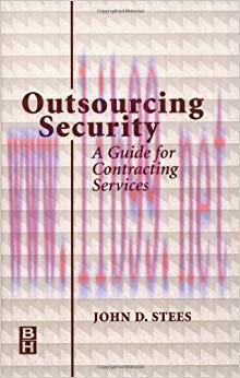 (PDF)Outsourcing Security: A Guide for Contracting Services 1st Edition