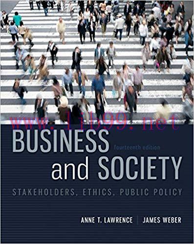 (PDF)Business and Society: Stakeholders, Ethics, Public Policy 14th Edition
