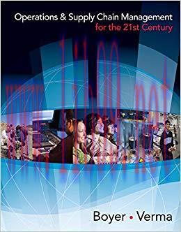 (PDF)Operations and Supply Chain Management for the 21st Century (Book Only) 1st Edition