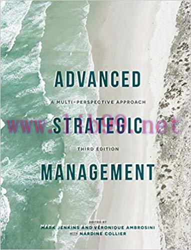 (PDF)Advanced Strategic Management: A Multi-Perspective Approach 3rd Edition