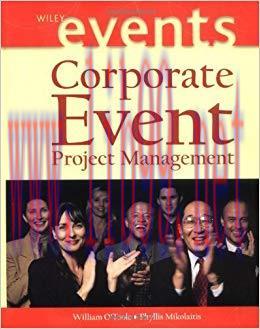 (PDF)Corporate Event Project Management 1st Edition