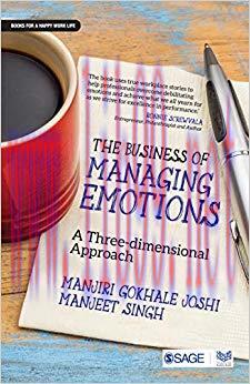 (PDF)The Business of Managing Emotions: A Three-Dimensional Approach 1st Edition
