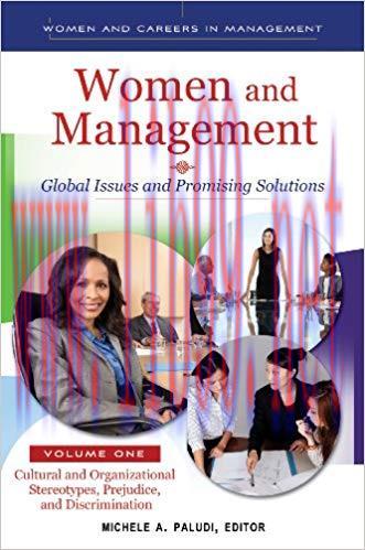 (PDF)Women and Management: Global Issues and Promising Solutions [2 volumes] (Women and Careers in Management)