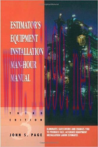 (PDF)Estimator’s Equipment Installation Man-Hour Manual (Estimator’s Man-Hour Library) 3rd Edition