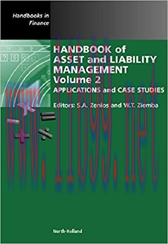 (PDF)Handbook of Asset and Liability Management: Applications and Case Studies (ISSN 2) 1st Edition