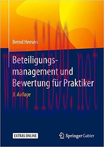 (PDF)Beteiligungsmanagement und Bewertung für Praktiker (German Edition) 3rd Edition