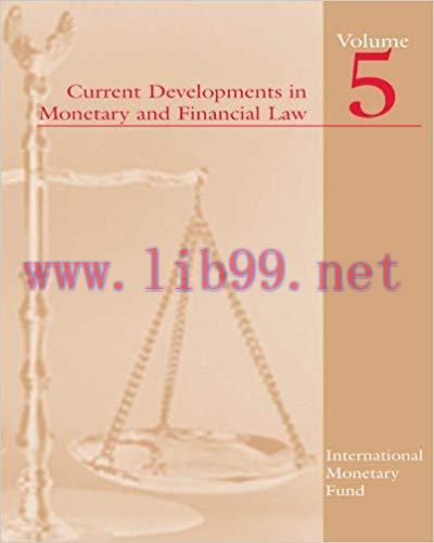 (PDF)Current Developments in Monetary and Financial Law, Vol. 5