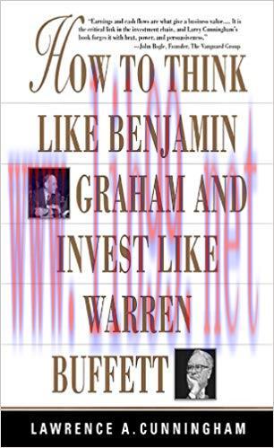 (PDF)How To Think Like Benjamin Graham and Invest Like Warren Buffett 1st Edition