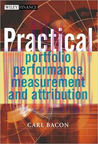 (PDF)Practical Portfolio Performance Measurement and Attribution (The Wiley Finance Series Book 488) 1st Edition