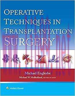 (PDF)Operative Techniques in Transplantation Surgery First Edition