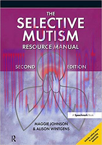 (PDF)The Selective Mutism Resource Manual: 2nd Edition (A Speechmark Practical Sourcebook) 2nd Edition