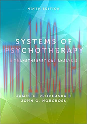 (PDF)Systems of Psychotherapy: A Transtheoretical Analysis 9th Edition