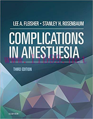 (PDF)Complications in Anesthesia E-Book 3rd Edition