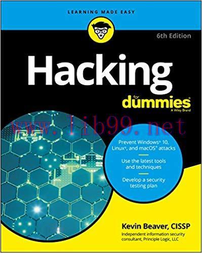 Hacking For Dummies (For Dummies (Computer/Tech)) 6th Edition,