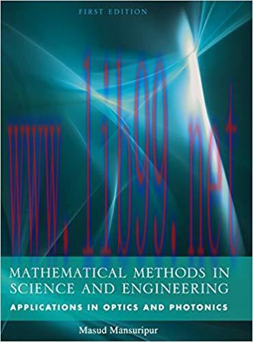 [PDF]Mathematical Methods in Science and Engineering [Masud Mansuripur]