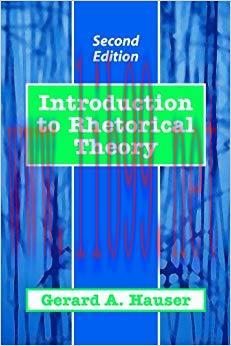 Introduction to Rhetorical Theory 2nd Edition,