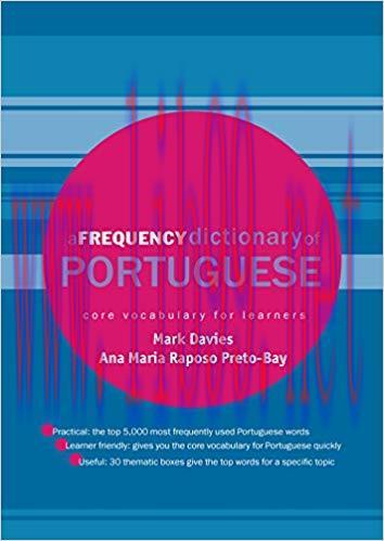 A Frequency Dictionary of Portuguese (Routledge Frequency Dictionaries) 1st Edition,