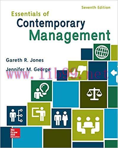 (PDF)Essentials of Contemporary Management 7th Edition by Steven Jones
