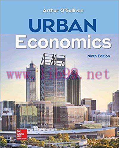 Urban Economics 9th Edition,