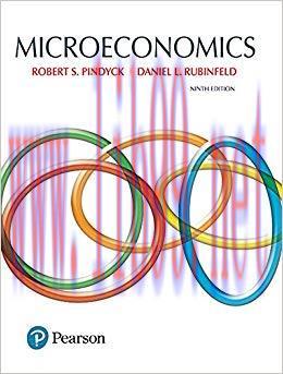 Microeconomics (Pearson Series in Economics) 9th Edition,