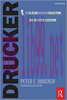 The Effective Executive 1st Edition,