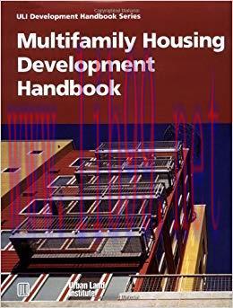 Multifamily Housing Development Handbook (Development Handbook series)