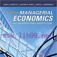 Managerial Economics & Organizational Architecture (Irwin Economics) 6th Edition,