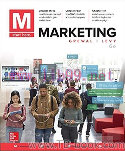 M: Marketing 6th Edition by Dhruv Grewal 课本