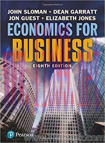 Economics for Business 8th Edition by Mr John Sloman 课本