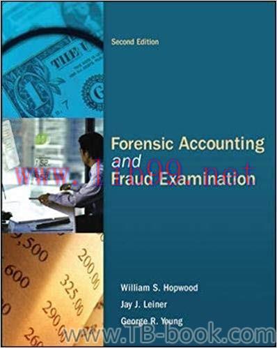 Forensic Accounting and Fraud Examination 2nd Edition by GEORGE YOUNG 课本