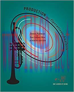 Production and Operations Analysis 7th Edition,