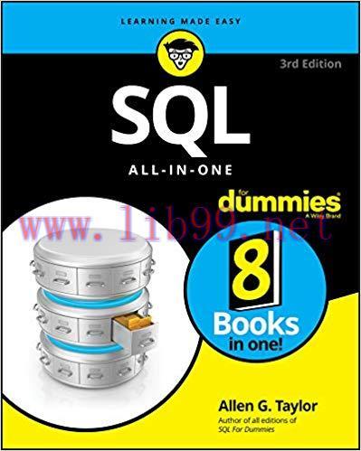SQL All-In-One For Dummies (For Dummies (Computer/Tech)) 3rd Edition,