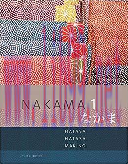 (PDF)Nakama 1: Japanese Communication Culture Context (World Languages) 3rd Edition