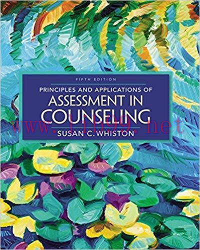 (PDF)Principles and Applications of Assessment in Counseling 5th Edition