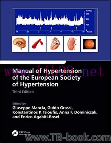 Manual of Hypertension of the European Society of Hypertension 3rd Edition by Giuseppe Mancia