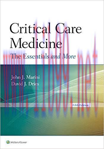 (PDF)Critical Care Medicine: The Essentials and More 5th Edition