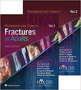 (PDF)Rockwood and Green’s Fractures in Adults 9th Edition