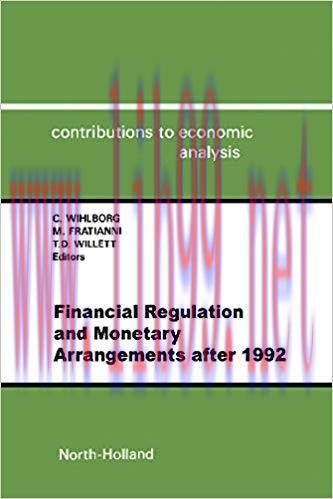 (PDF)Financial Regulation and Monetary Arrangements after 1992 (ISSN)