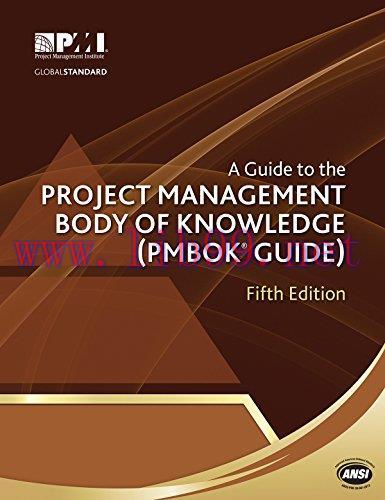 (PDF)A Guide to the Project Management Body of Knowledge ( PMBOK® Guide )—Fifth Edition (ENGLISH)
