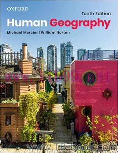 (PDF)Human Geography 10th Edition by Michael Mercier