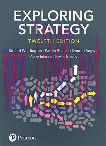(PDF)Exploring Strategy, Text Only, 12th Edition
