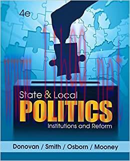 (PDF)State and Local Politics: Institutions and Reform